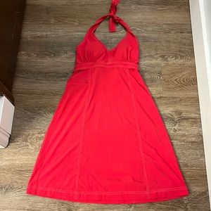 Athleta Hot Pink Summer/Swimsuit Coverup Dress